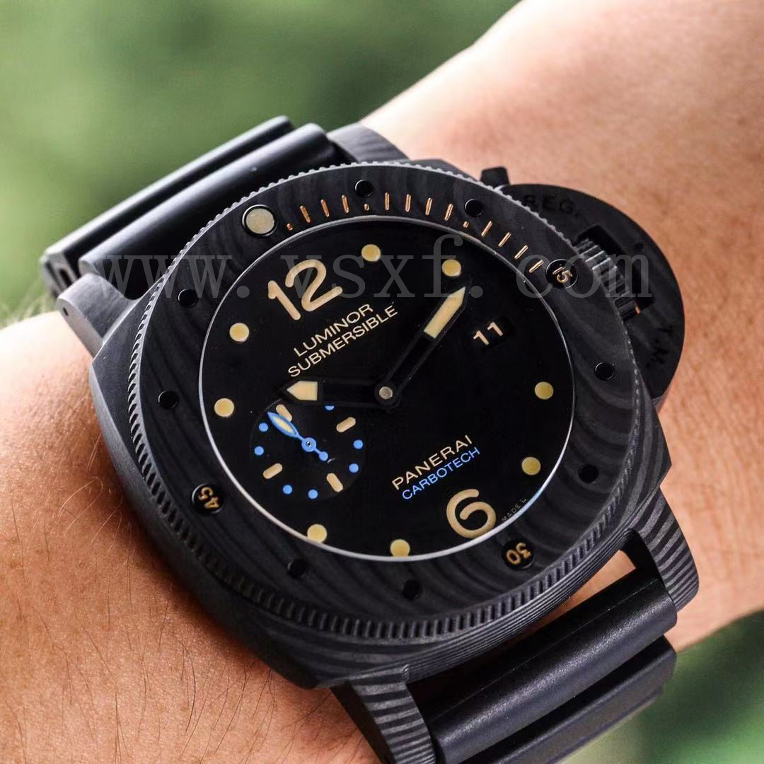 VS厂沛纳海pam616腕表评测,47mm碳纤维插图15
