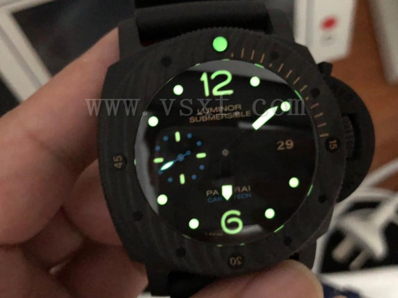 VS厂沛纳海pam616腕表评测,47mm碳纤维插图19