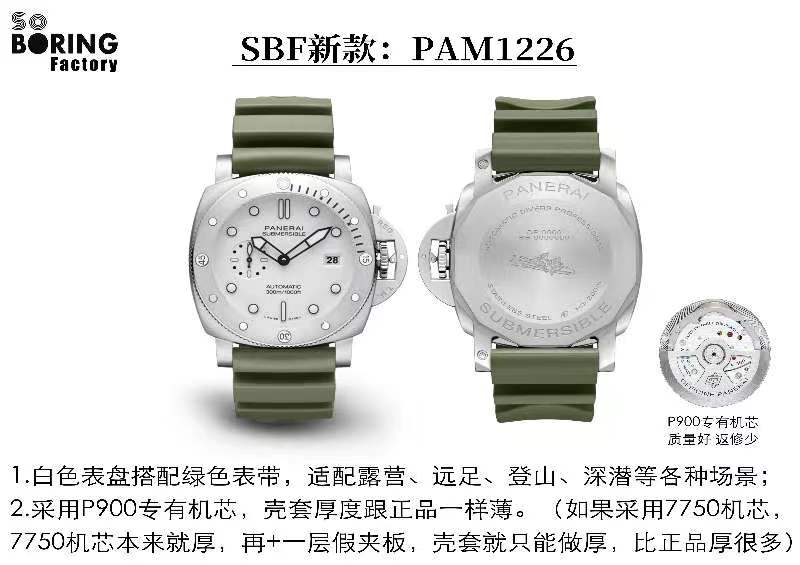 SBF（VS厂）沛纳海1226新品推送插图