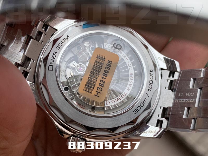 VS厂欧米茄海马300M蓝圈灰盘款复刻表V3版有破绽点吗-VS手表怎样插图2
