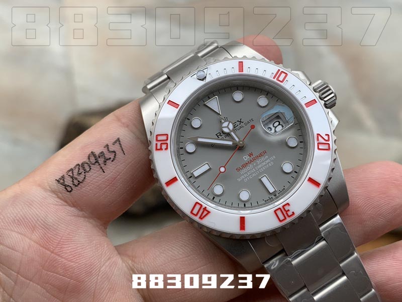 VS厂劳力士白陶圈水鬼DIW款复刻腕表能过专柜吗-VS手表怎样插图2