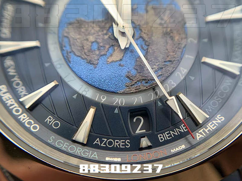 VS厂欧米茄海马150米GMT款复刻手表质量如何-VS海马世界时复刻表推荐插图2