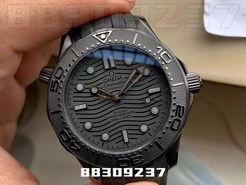 VS厂欧米茄「墨黑海马」复刻腕表是否存在一眼假-VS海马300插图