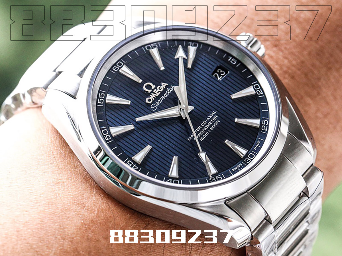 VS厂欧米茄海马系列垂直柚木蓝盘款复刻手表是否值得入手-SBF海马插图1