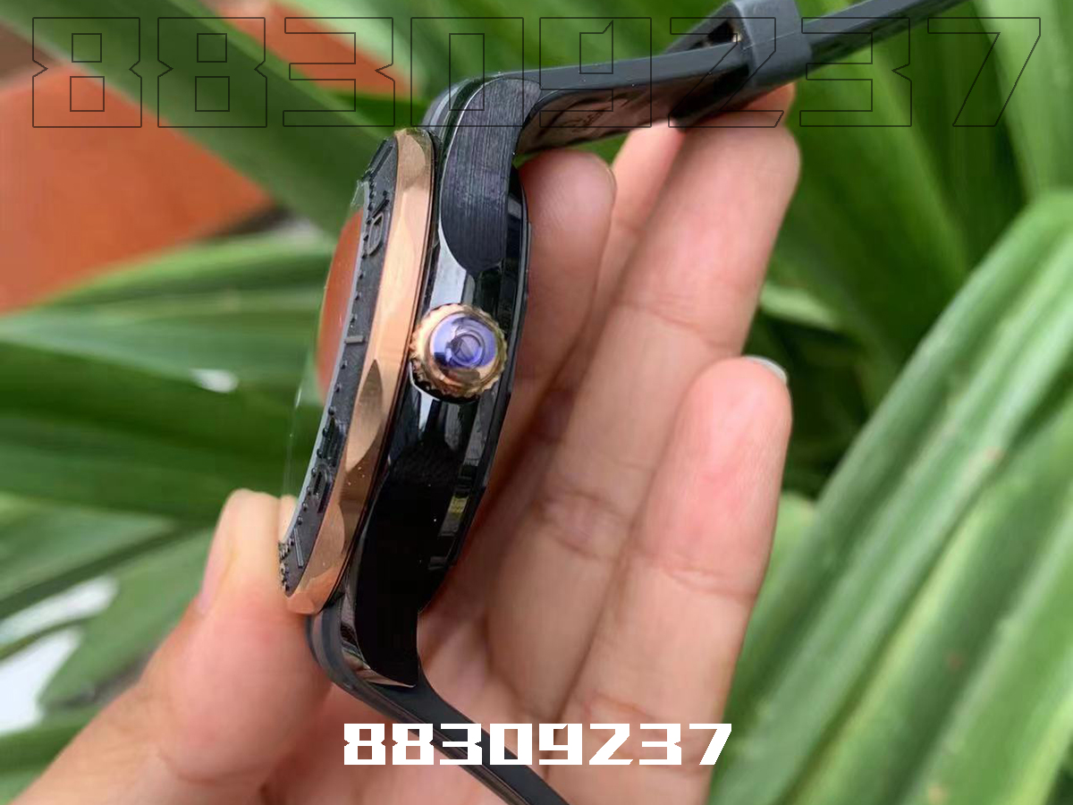 VS厂欧米茄海马300M金墨黑复刻腕表做工评测-VS玫瑰金墨黑海马插图3