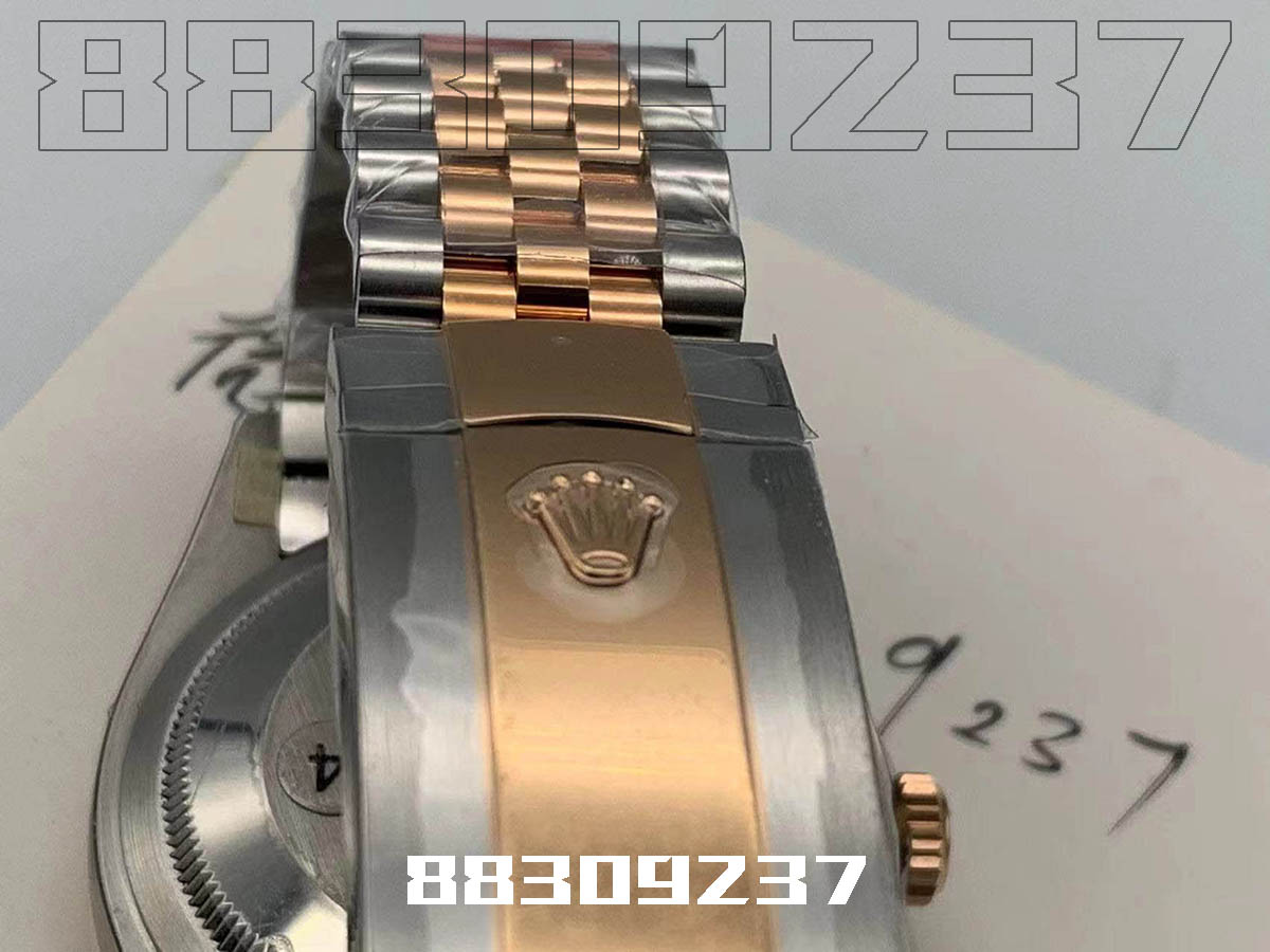 VS厂劳力士36间玫瑰金日志系列白格纹盘复刻手表做工细节如何-VS日志手表插图3
