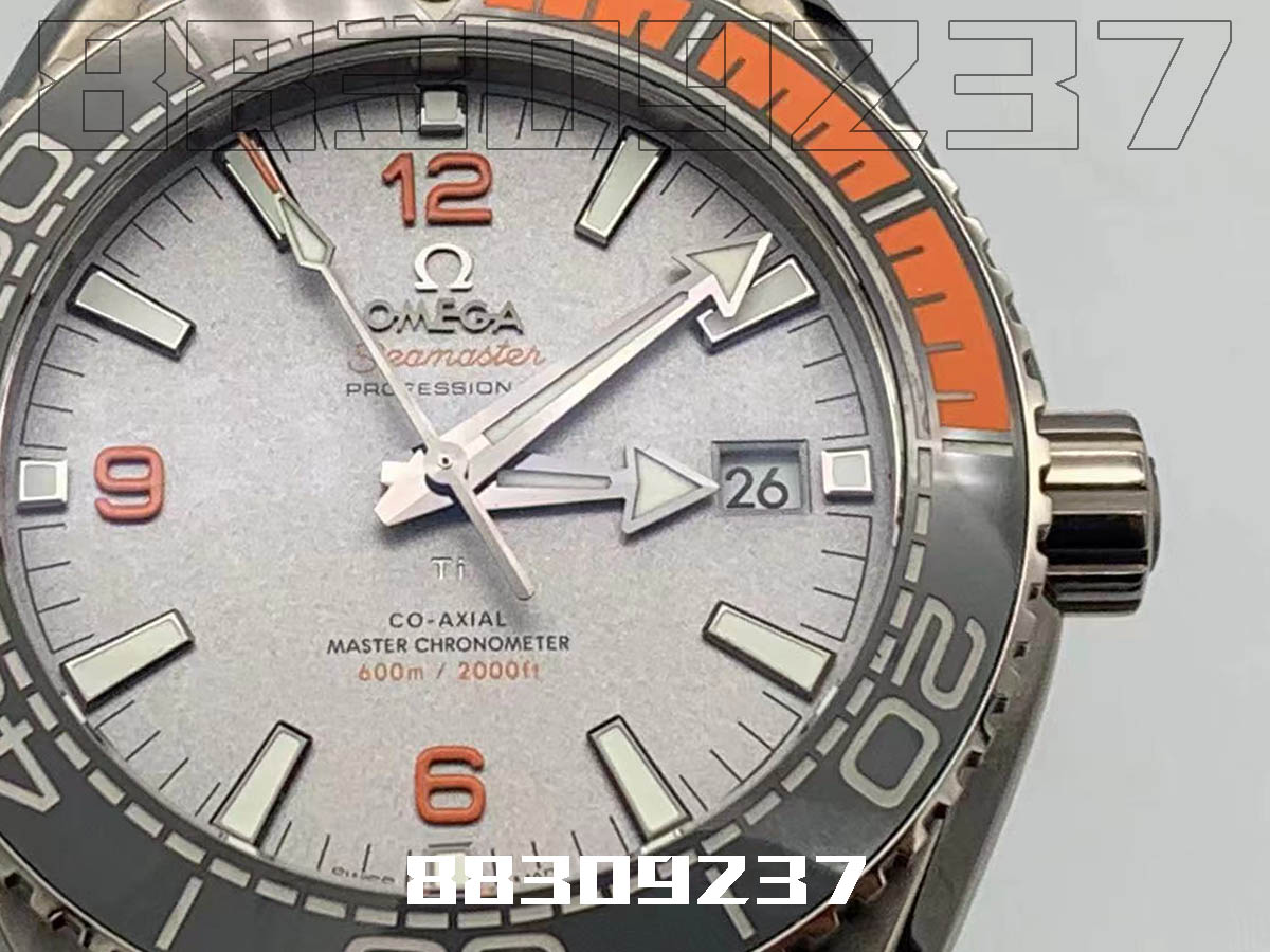 VS厂欧米茄钛版四分之一橙复刻手表做工深度评测插图2