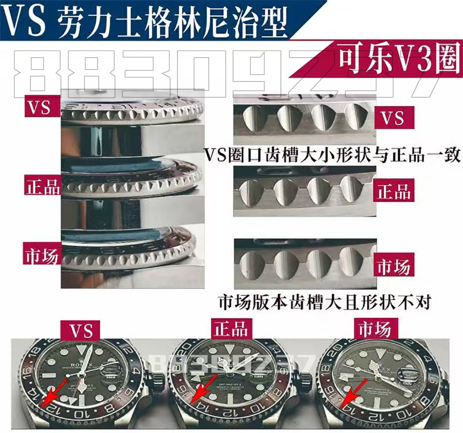 VS格林尼治可乐圈对比市场与原装如何插图8