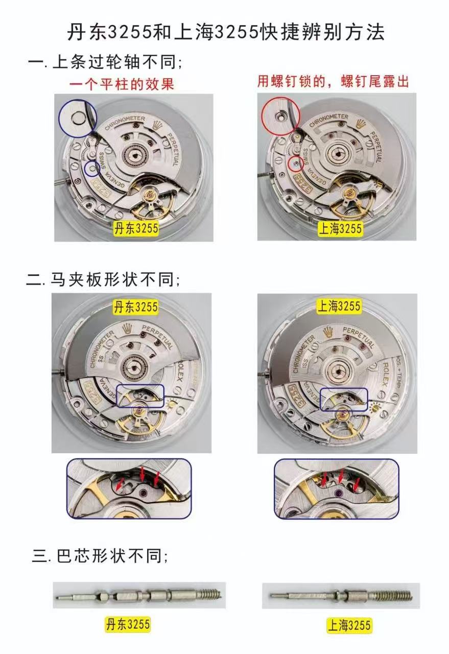 VS厂劳力士星期日志系列复刻表机芯怎么样-对比同行如何插图3